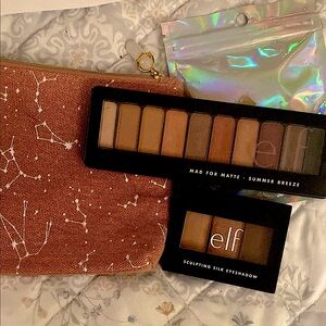 Summer Breeze Palette & Sculpting Silk Eyeshadow - e.l.f. Collection